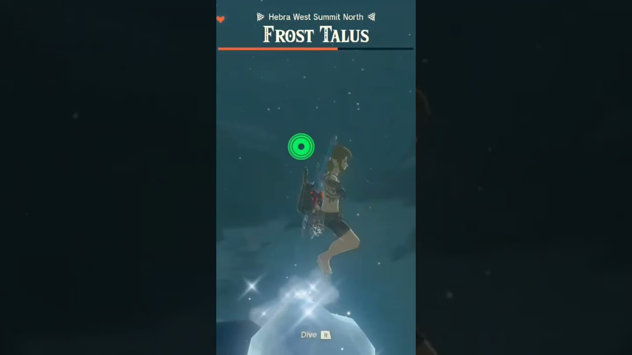 Lore Accurate Link Vs Frost Talus (Blue Battle 1) 