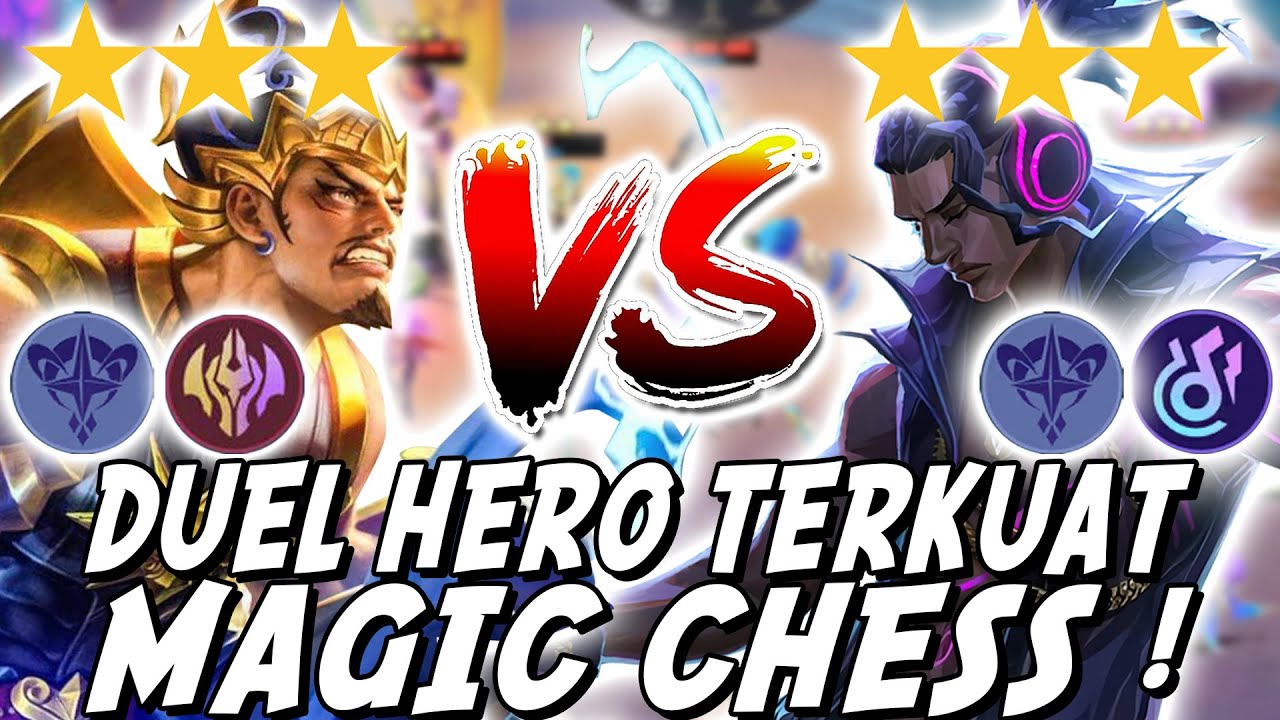 PEREBUTAN KASTA HERO TERKUAT MAGIC CHESS ! GATOT IMMO ASTRO VS BRODY STUN ASTRO ! EPIC BATTLE GILA !