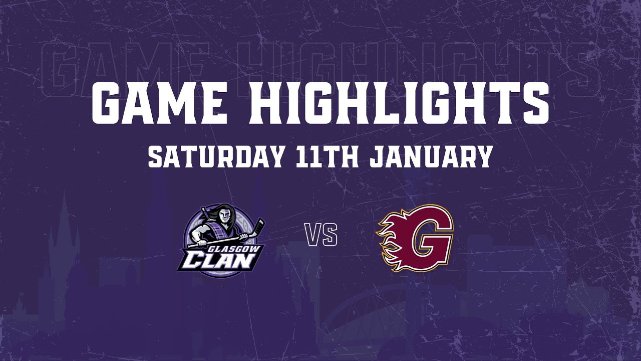 HIGHLIGHTS: 11/01/25 - Glasgow Clan 5 Guildford Flames 4