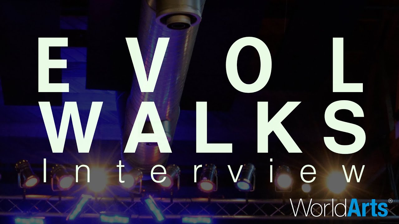 Evol Walks Interview on the WorldArts Stage