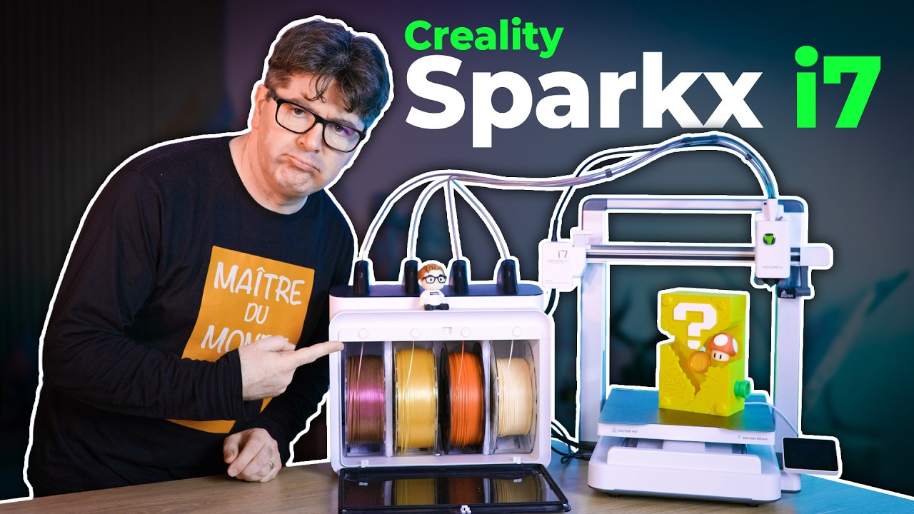 Sparks i7 de Creality : la copie meilleure que l'originale ?