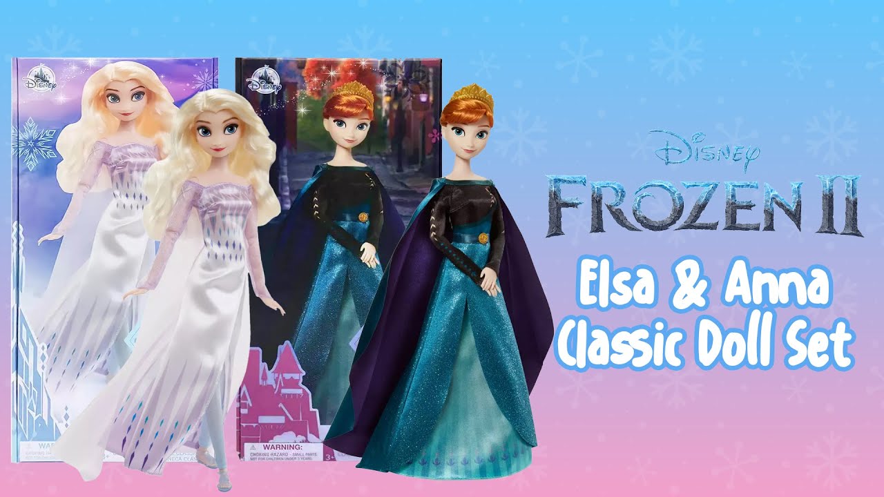 Elsa and Anna Classic Doll Unboxing and Honest Review! #disney #disneyfrozen #frozen #disney100