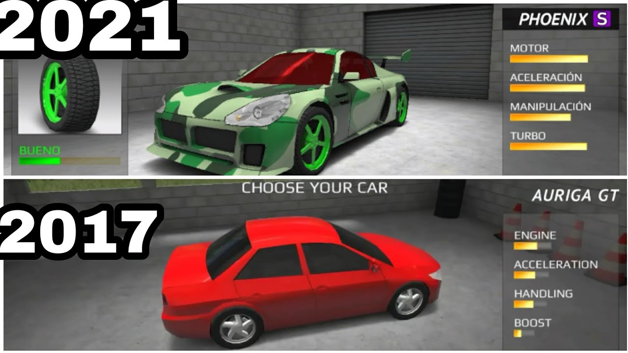 😱rally fury EVOLUCIÓN! 2017 vs 2021 Extreme racing!😱