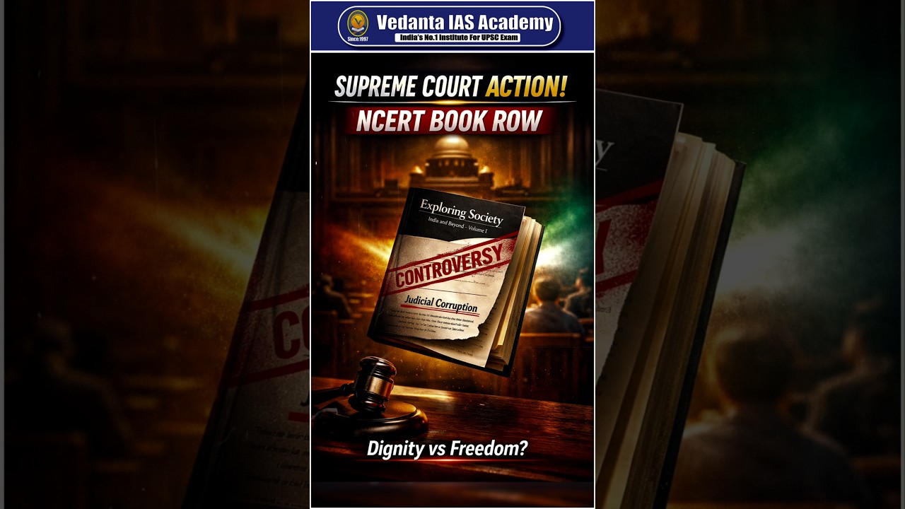 NCERT Book Controversy! Supreme Court Strict Action? Dignity vs Freedom Debate