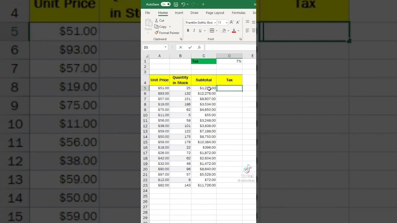 How to create absolute reference in excel #youtubeshorts  #shorts #exceltutorial