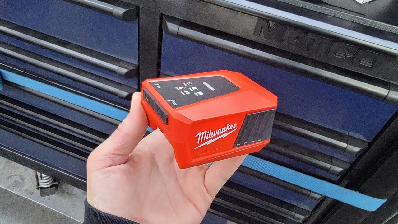 Новый инструмент MILWAUKEE M18 TOP-OFF! Мини-зарядное устройство и блок питания M18! (MKE2847-20)
