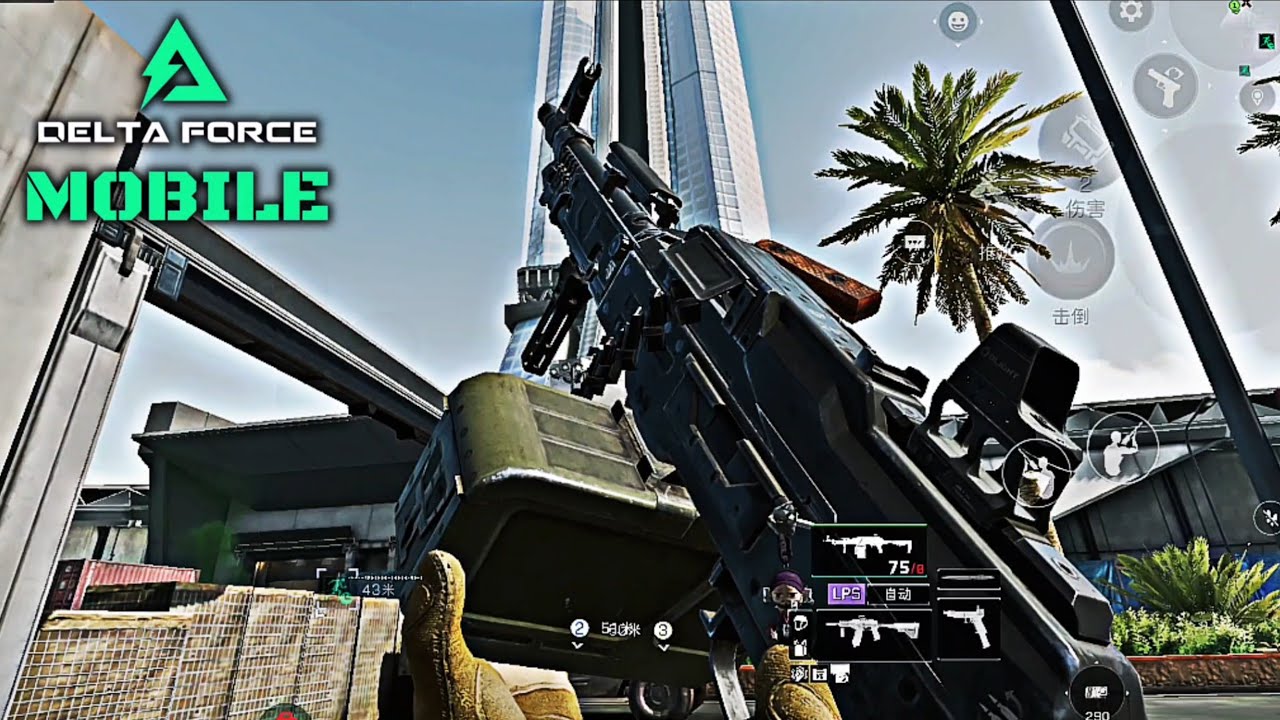 Playing with PKM in BRAKKESH!! DELTA FORCE MOBILE