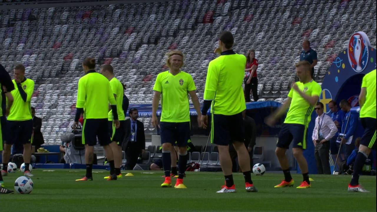Sweden training at the Stadium de Toulouse - 16.06