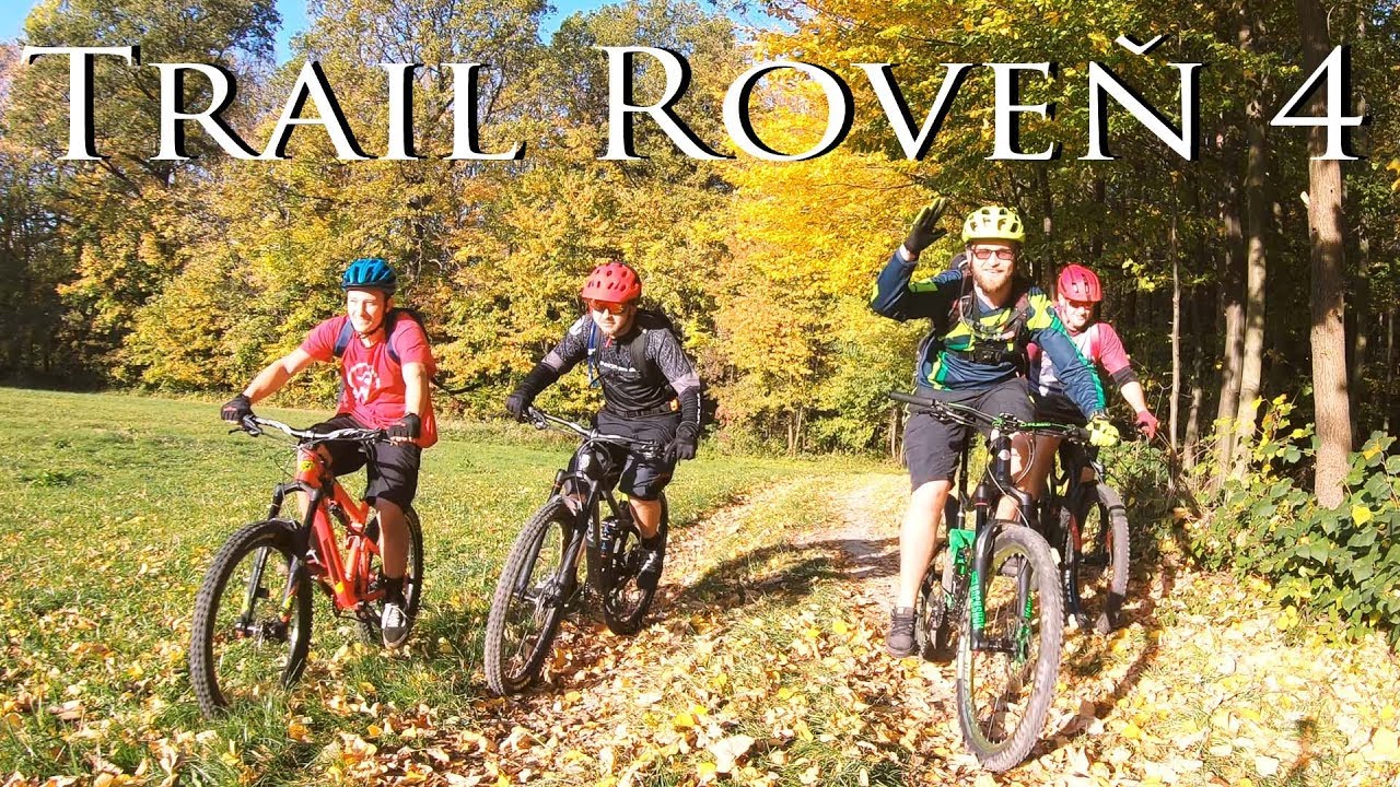 MTB Trail Roveň 4 (Palkovické Hůrky) 2019 Podzim. 4K
