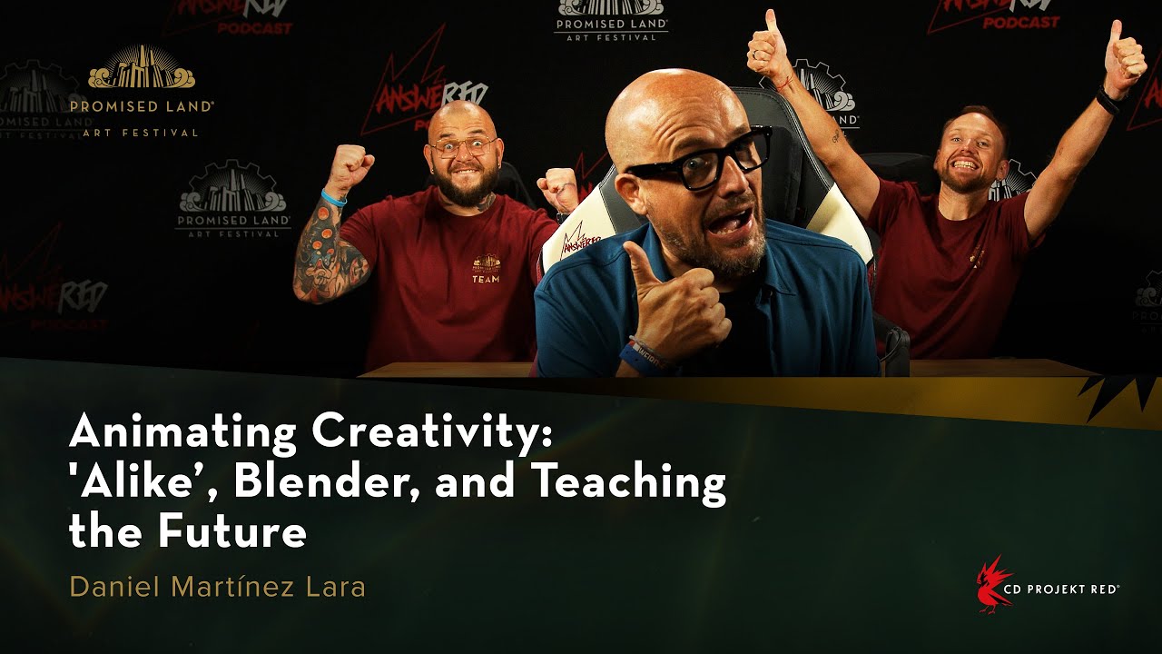 AnsweRED Podcast Episode 20 | Animating Creativity: 'Alike', Blender, and Teaching the Future