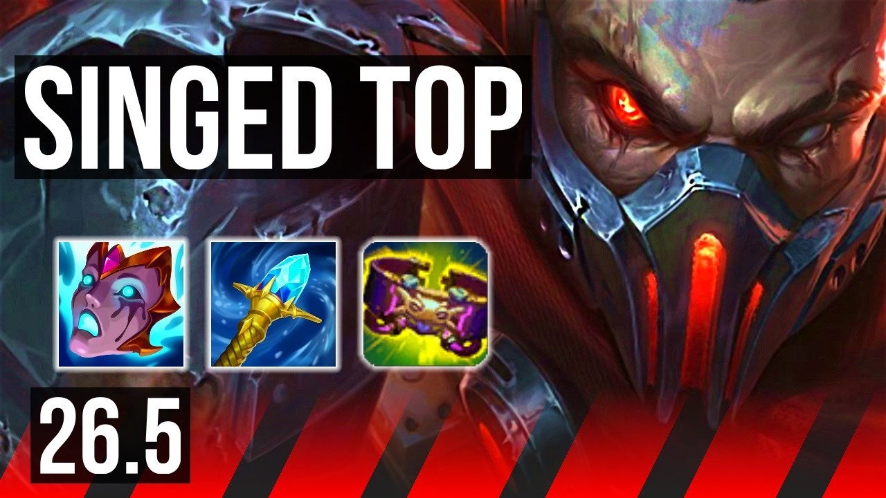 SINGED vs MORDEKAISER (TOP) | KR Master | 26.5