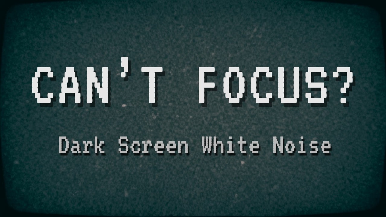 Can’t Focus? This White Noise Blocks All Distractions