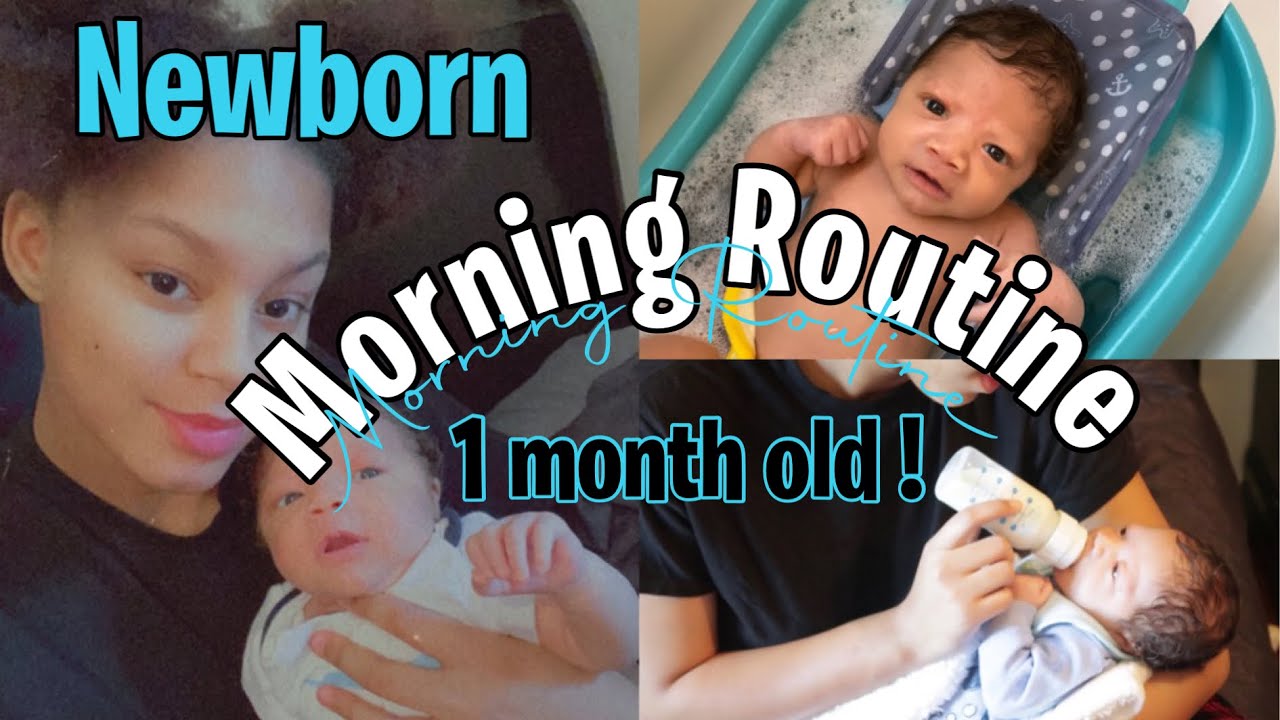 Teen mom || Morning routine ☀️|| w/ Newborn 🤱🏽💙