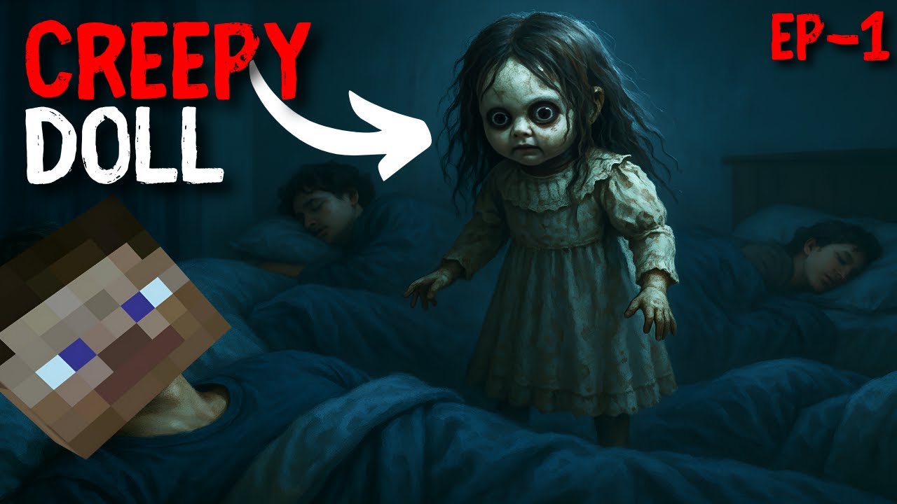 SHE WAS WATCHING US AT 3 AM 😨  Creepy Doll Story in Hindi ||wetwoo