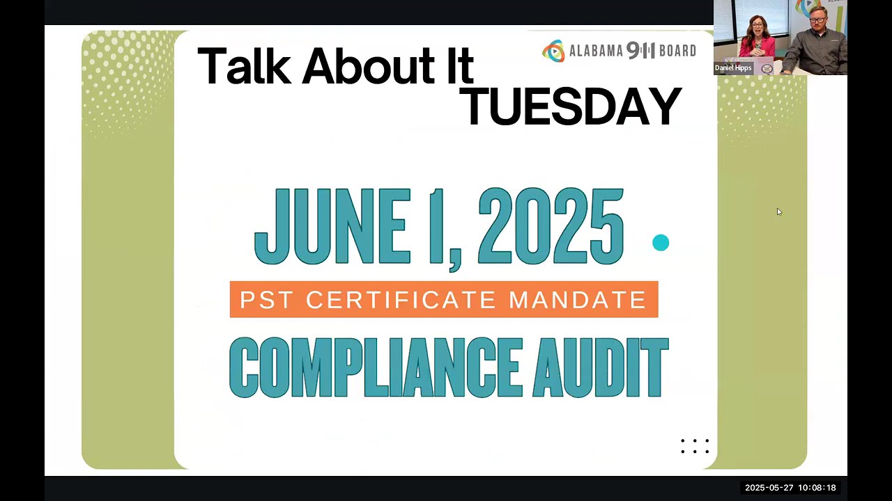 Talk About It Tuesday - Certification Compliance and Audit