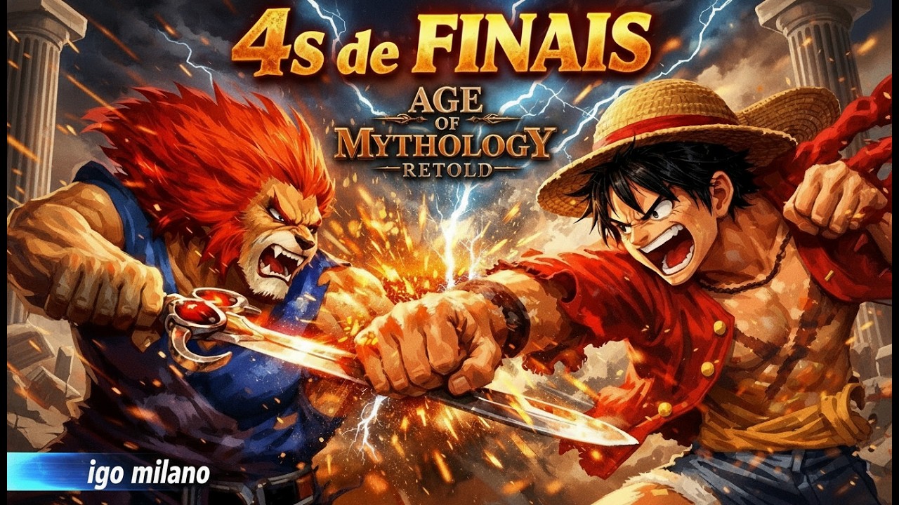 🔴Live | Torneio de Verão | Thunder 🆚 Zapata | Age of Mythology Retold!🔥Em seguida COPA CAOK