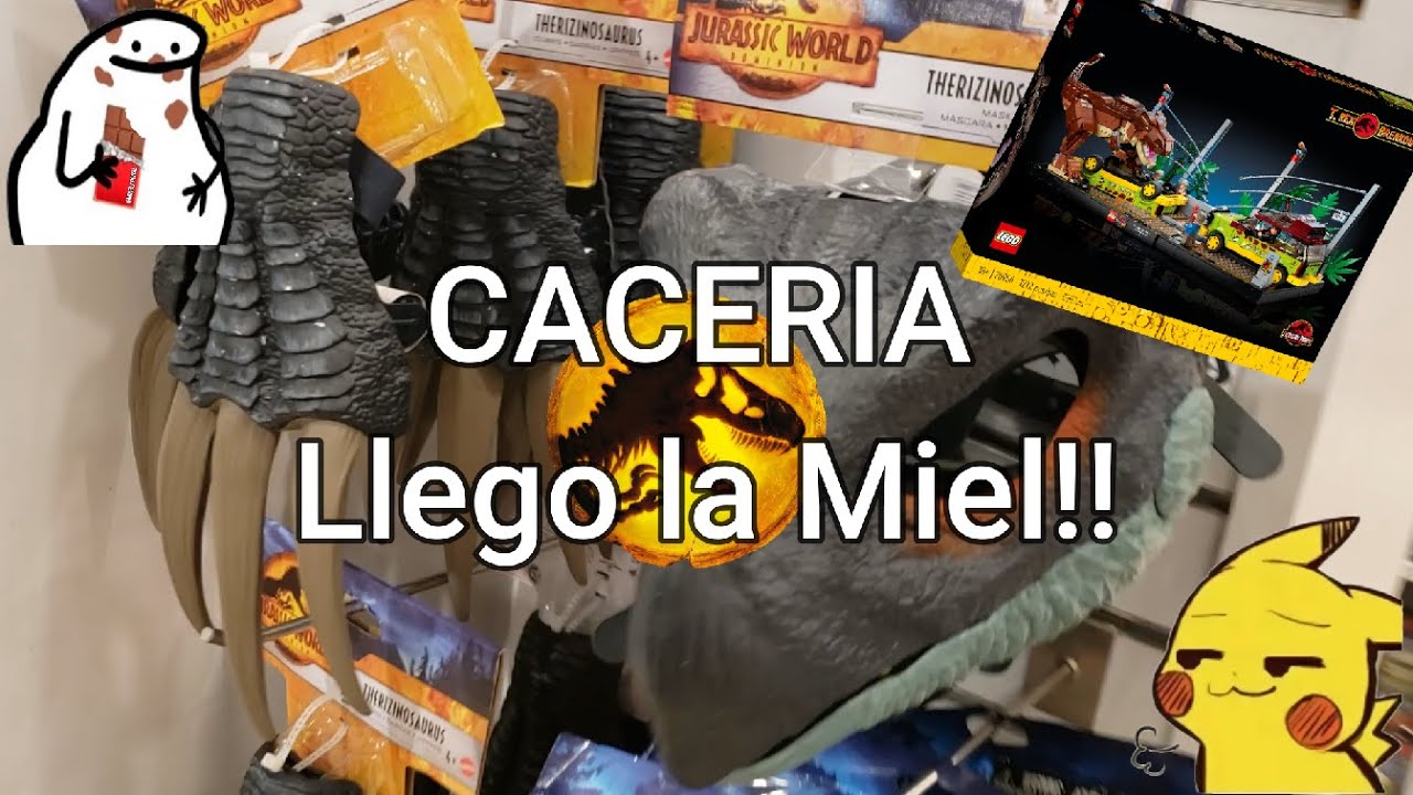 Cacería Jurassic World Dominion Minis Mattel, Lego Nuevos Sets, Walmart, Liverpool.