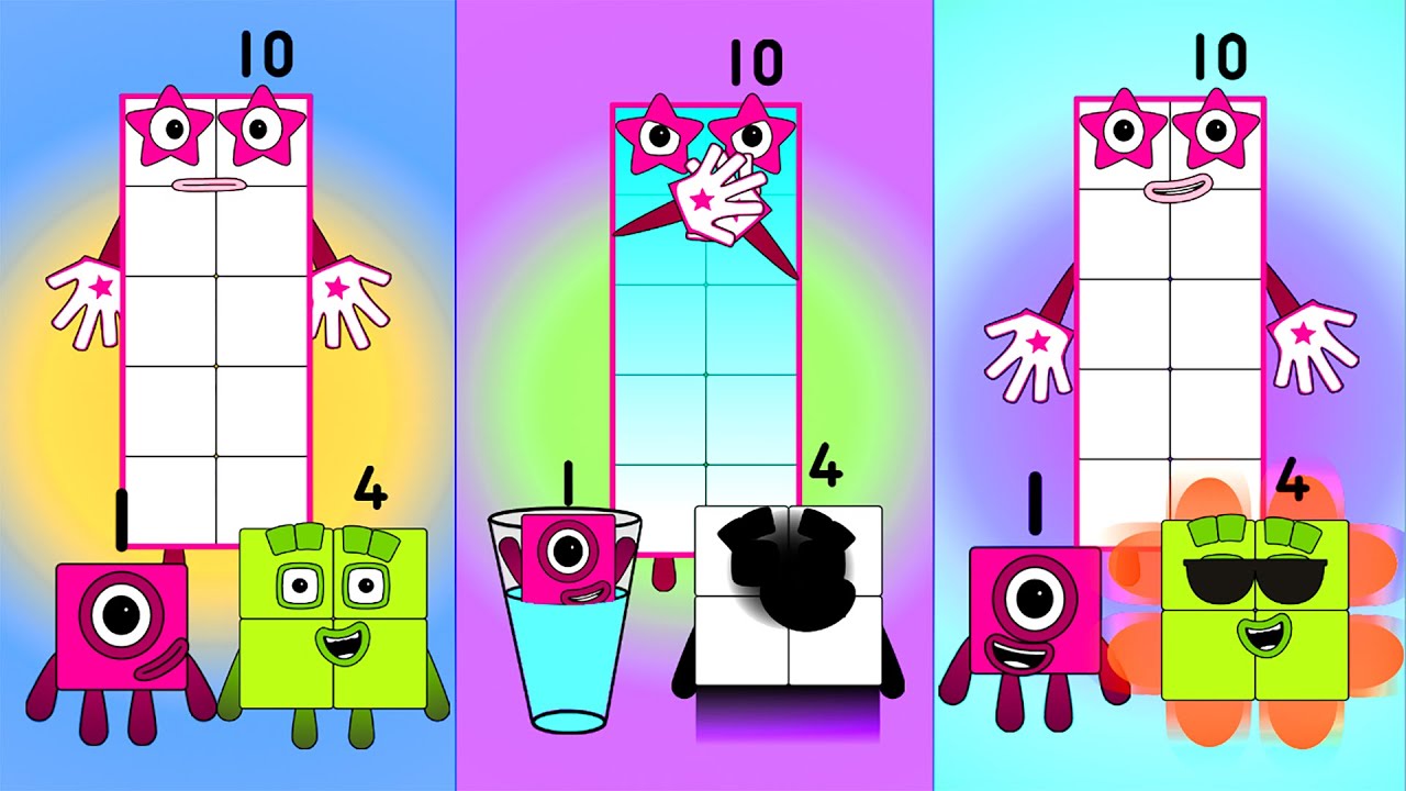 Phobiablocks Band (1-50) But Phobiablocks Vs Numberblocks Vs Uncannyblocks Remix | Cool Sounds !