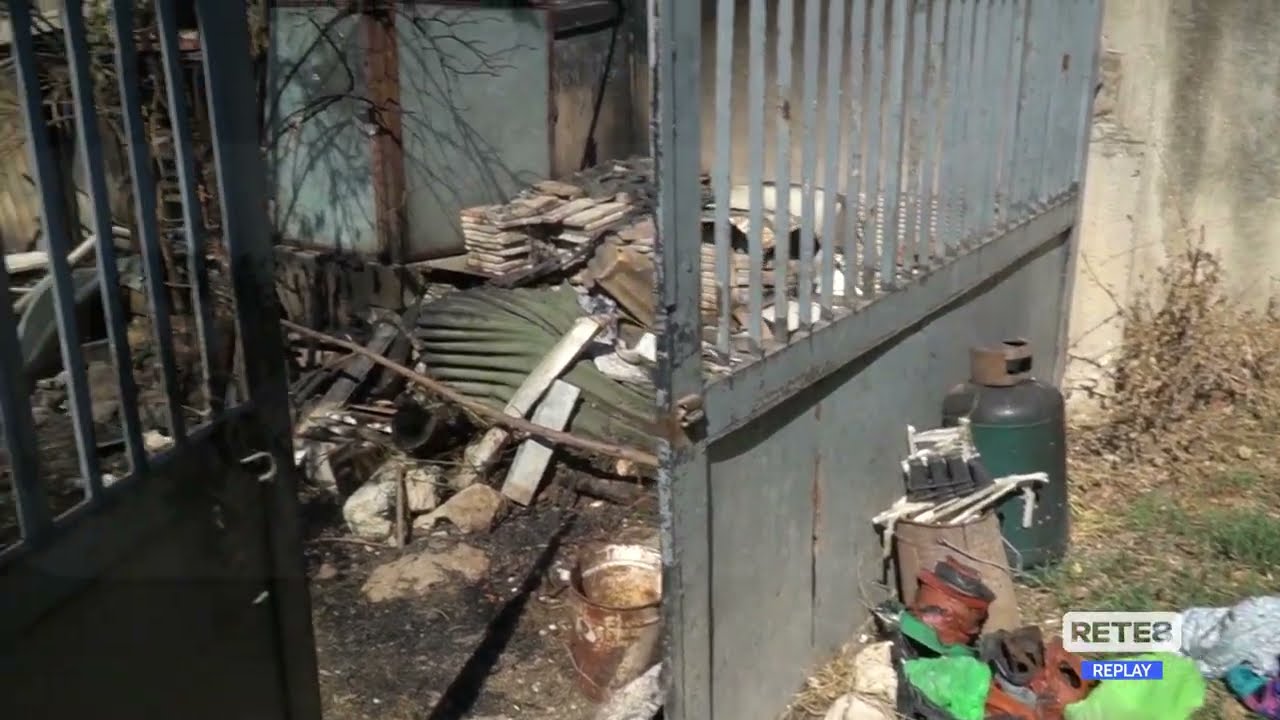 L’Aquila - Rogo a Paganica: campi devastati e animali morti