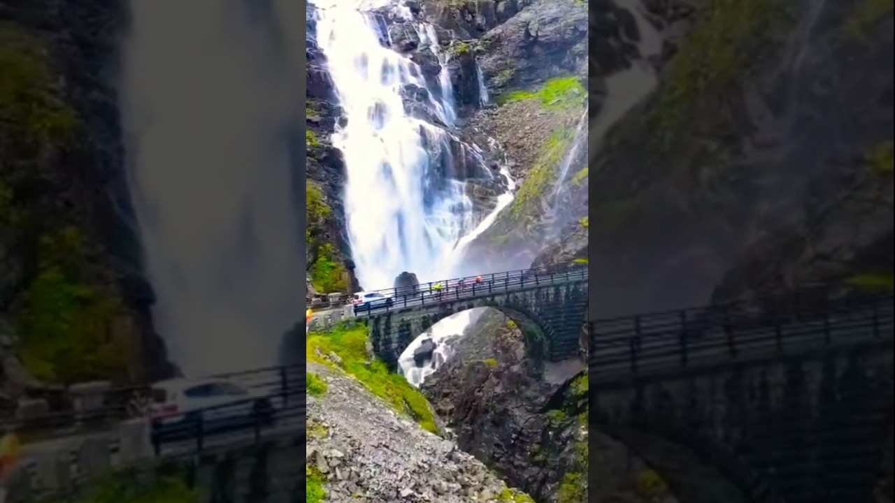 Norway 🇳🇴 Geiranger | Beautiful place to be #trollstigen & #geiranger #shorts #norway
