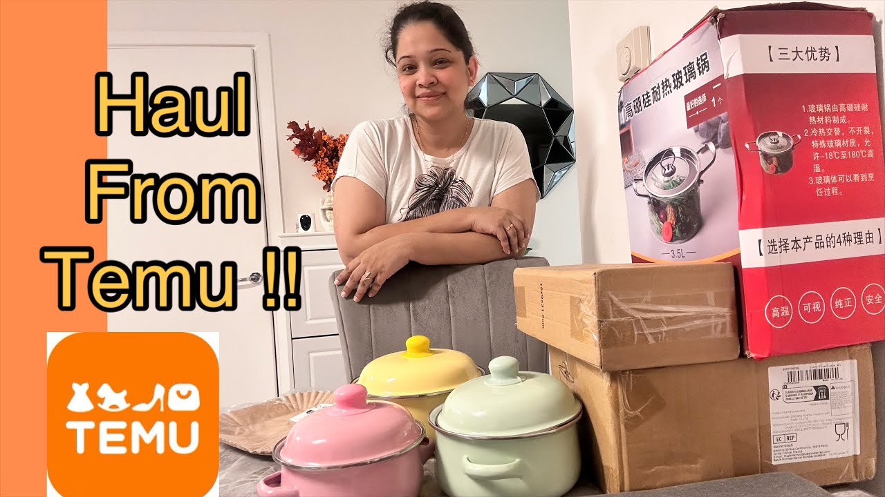 লক্ষ্মী গৃহিণীর মতো এবার সব বাসার জিনিস কিনলাম!! Temu থেকে কিনে ঠকলাম না জিতলাম??Temu Haul