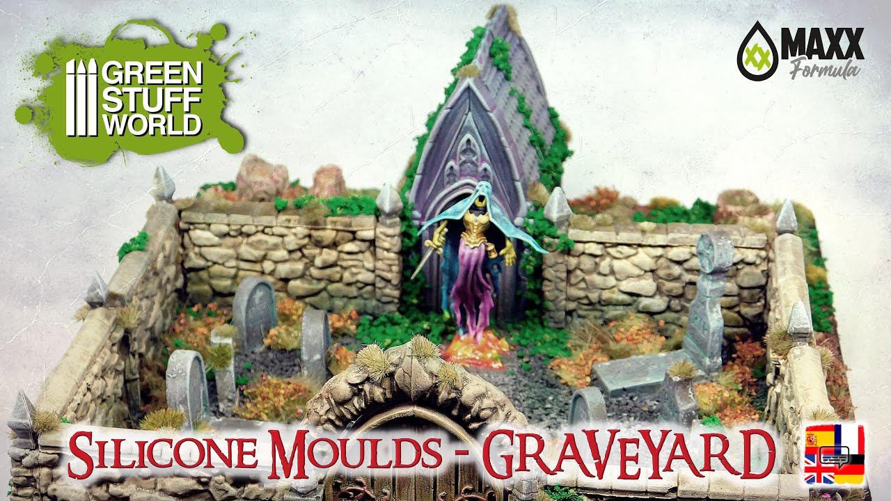 Creative : Silicone Moulds - Graveyard