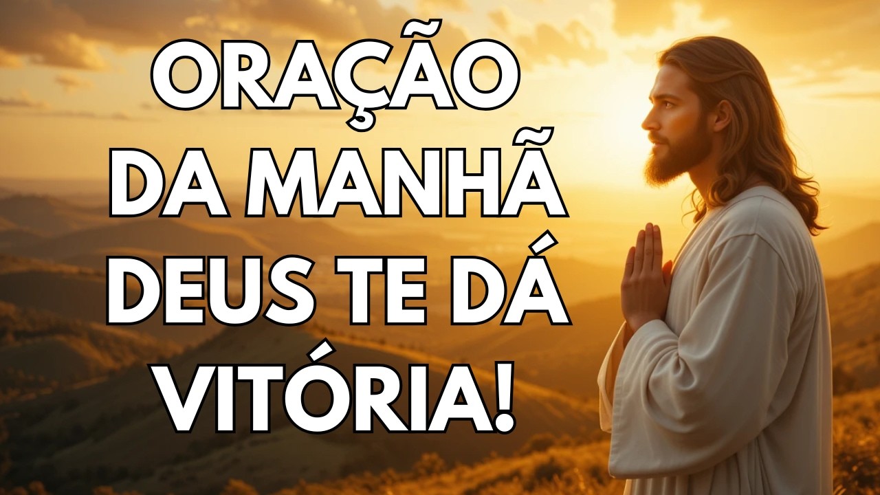 ORAÇÃO PODEROSA DA MANHÃ PARA DERRUBAR OBSTÁCULOS E CONQUISTAR O IMPOSSÍVEL | DEUS TE DÁ VITÓRIA!