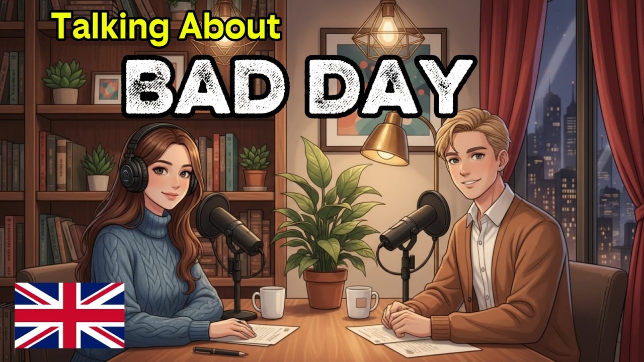 How to Talk About a Bad Day in English | Daily English Conversation Practice