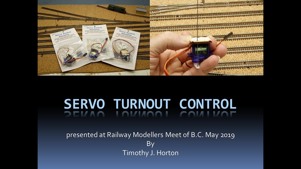 Tutorial Video 2 Servo Turnout Control