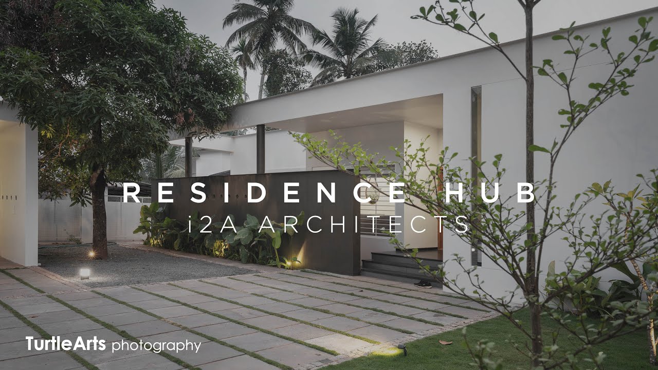 Residence Hub | 2500 sqft Residence by i2a Architects | Thrissur