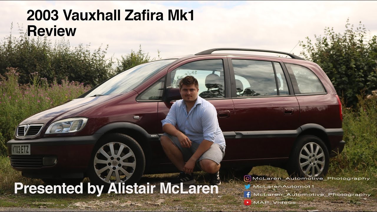 Обзор Vauxhall Zafira Mk 1 2003 года