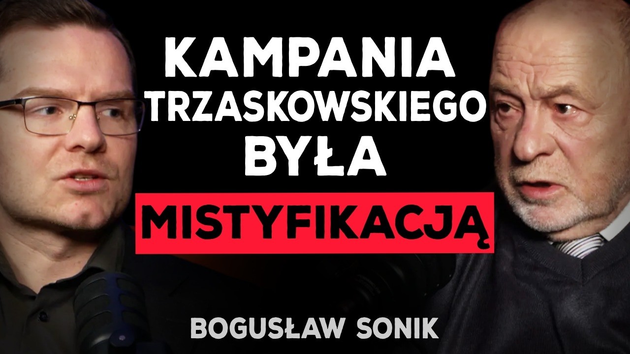 BYŁ 20 LAT W PO, POPARŁ NAWROCKIEGO. BOGUSŁAW SONIK KRYTYKUJE TUSKA I TRZASKOWSKIEGO