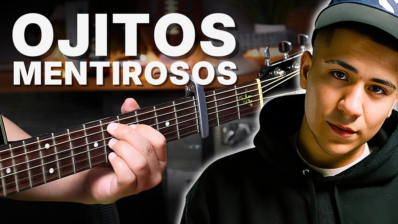 Chino Pacas - Ojitos Mentirosos | Tutorial GUITARRA Acústica | Letra y Acordes | GuitarEP