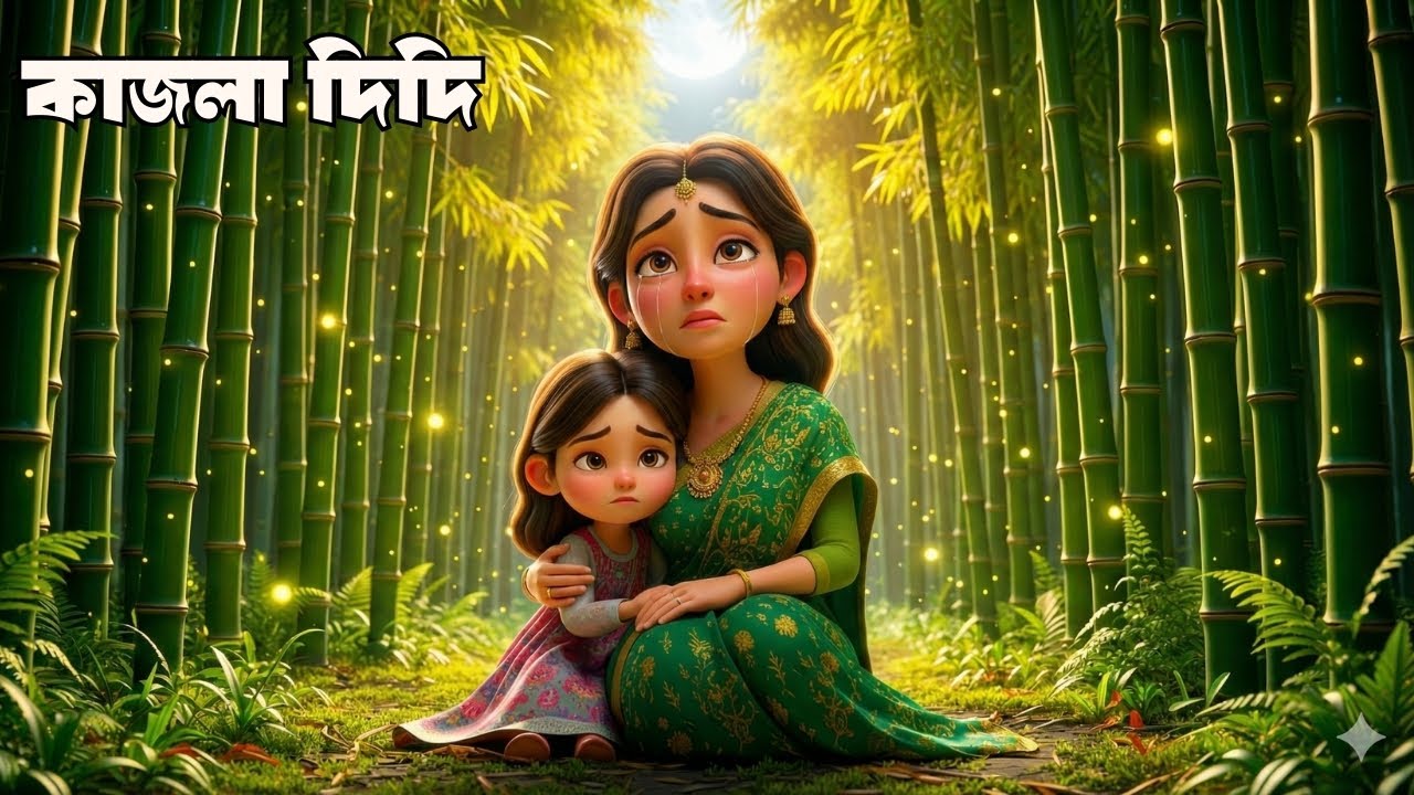 Kajla Didi | বাঁশ বাগানের মাথার উপর চাঁদ উঠেছে ওই | Bangla Rhymes Song for Kids