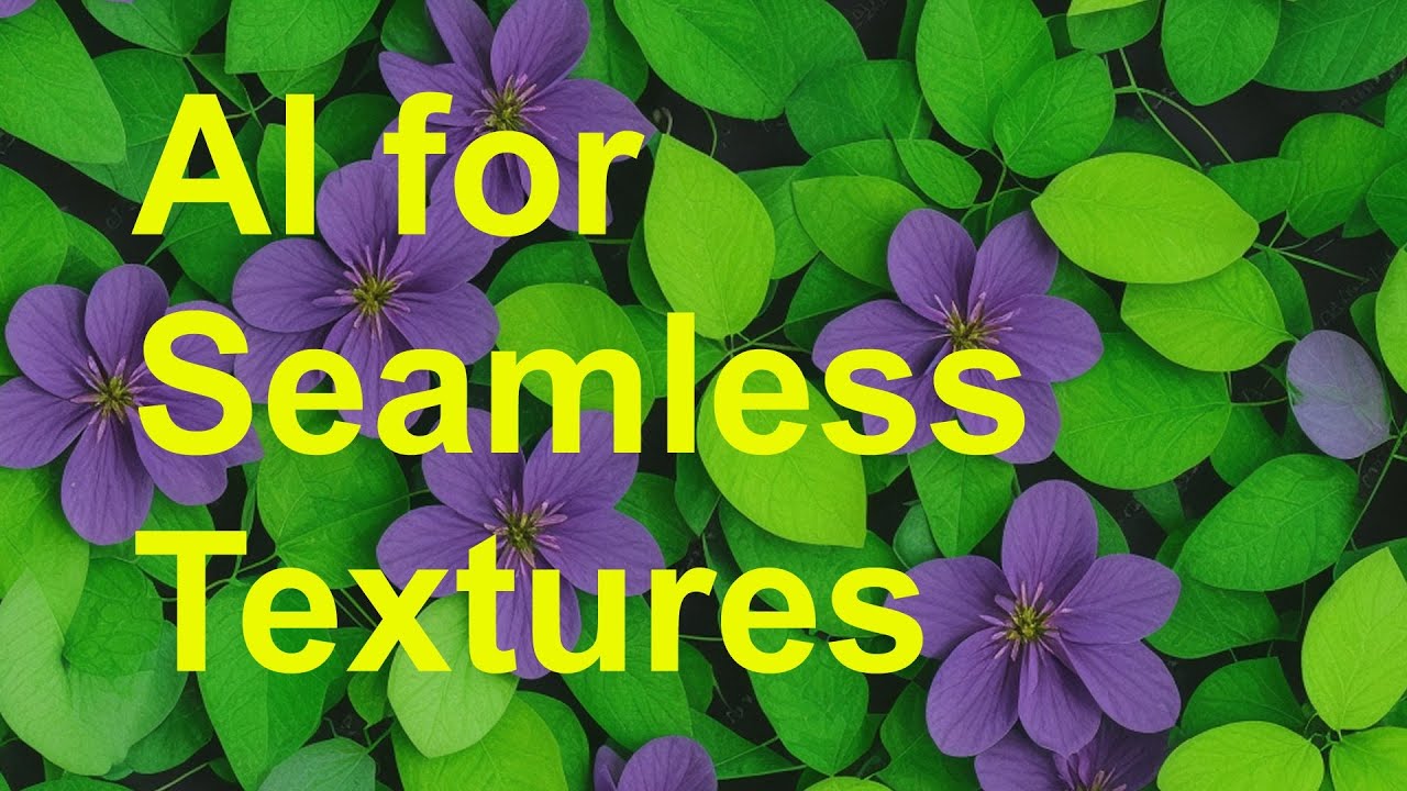 How to Create Seamless, Tileable Textures for Blender Using AI | Step-by-Step Tutorial