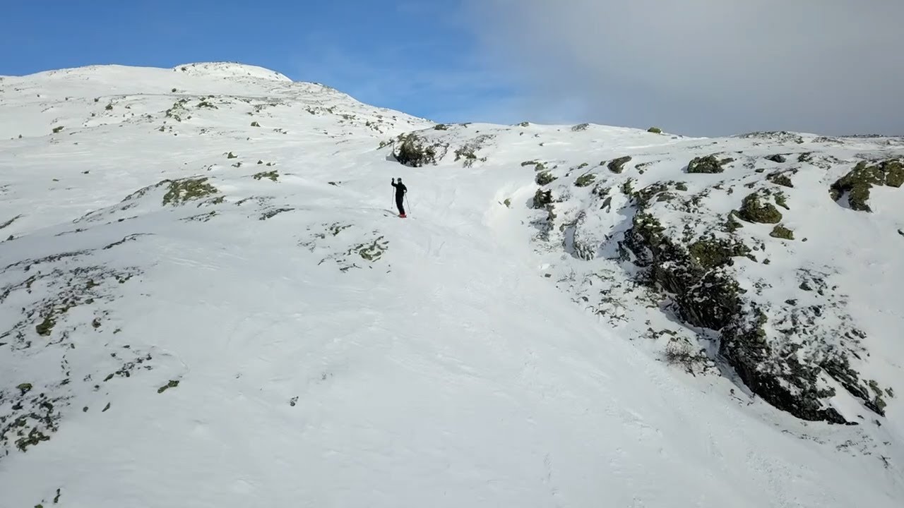 Cruisy Freeride Skiing day in Oppdal, Norway