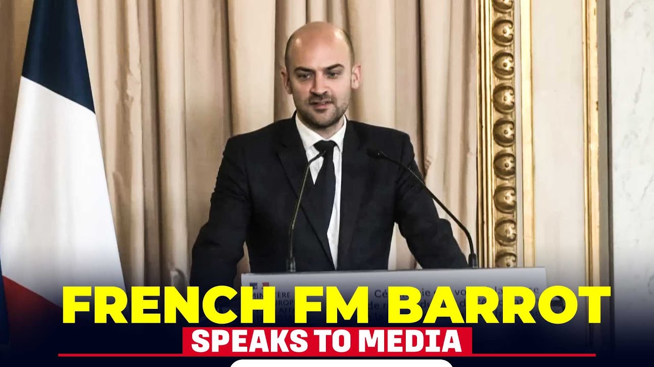 LIVE: French Foreign Minister Jean-Noel Barrot’s on Greenland, NATO, Iran and Ukraine