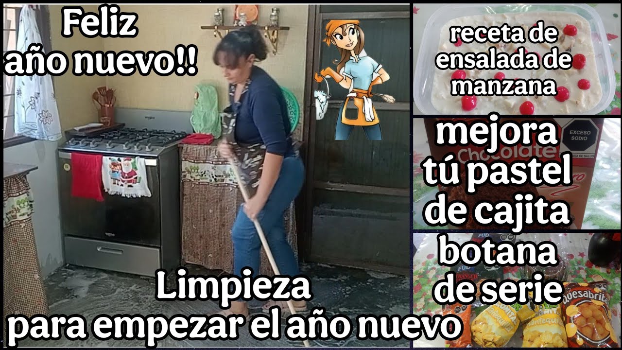 Limpieza y organización de mi humilde hogar para recibir el año nuevo🧽🧹/ dos recetas deliciosas😋