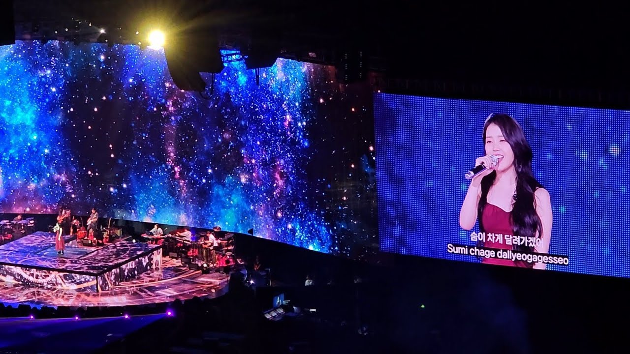 IU (아이유) - above the time (시간의 바깥) LIVE @ Philippine Arena | 4K FanCam