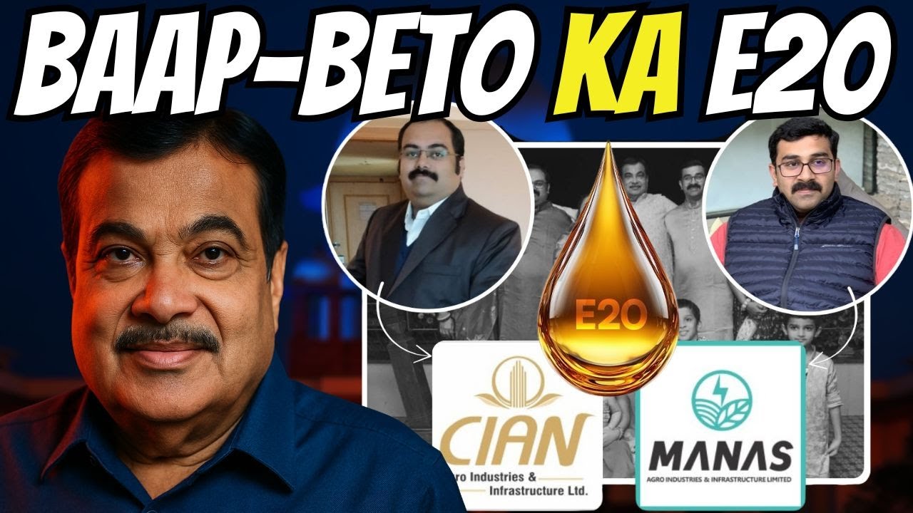 Nitin Gadkari's 200 CR worth Brain | E20 Petrol Policy 