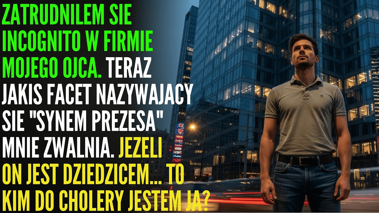 Poszedłem incognito do firmy ojca… „Syn prezesa” próbował mnie zwolnić