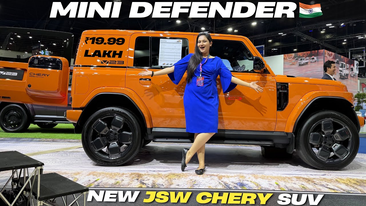 ₹20 LAKH में MINI DEFENDER - Jsw Motors New Suv India Launch 🧡