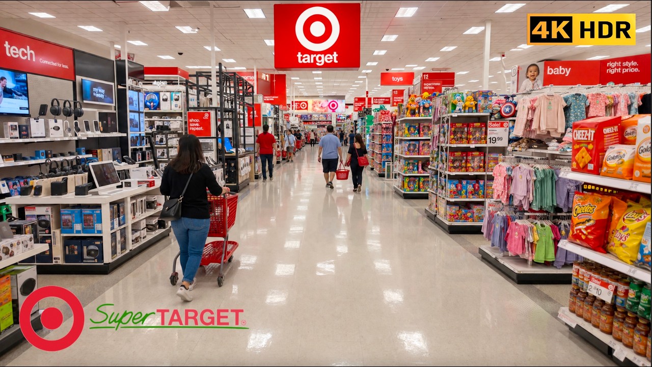Inside a Massive Super Target in Texas 🇺🇸 | Everything You Need in One Store!