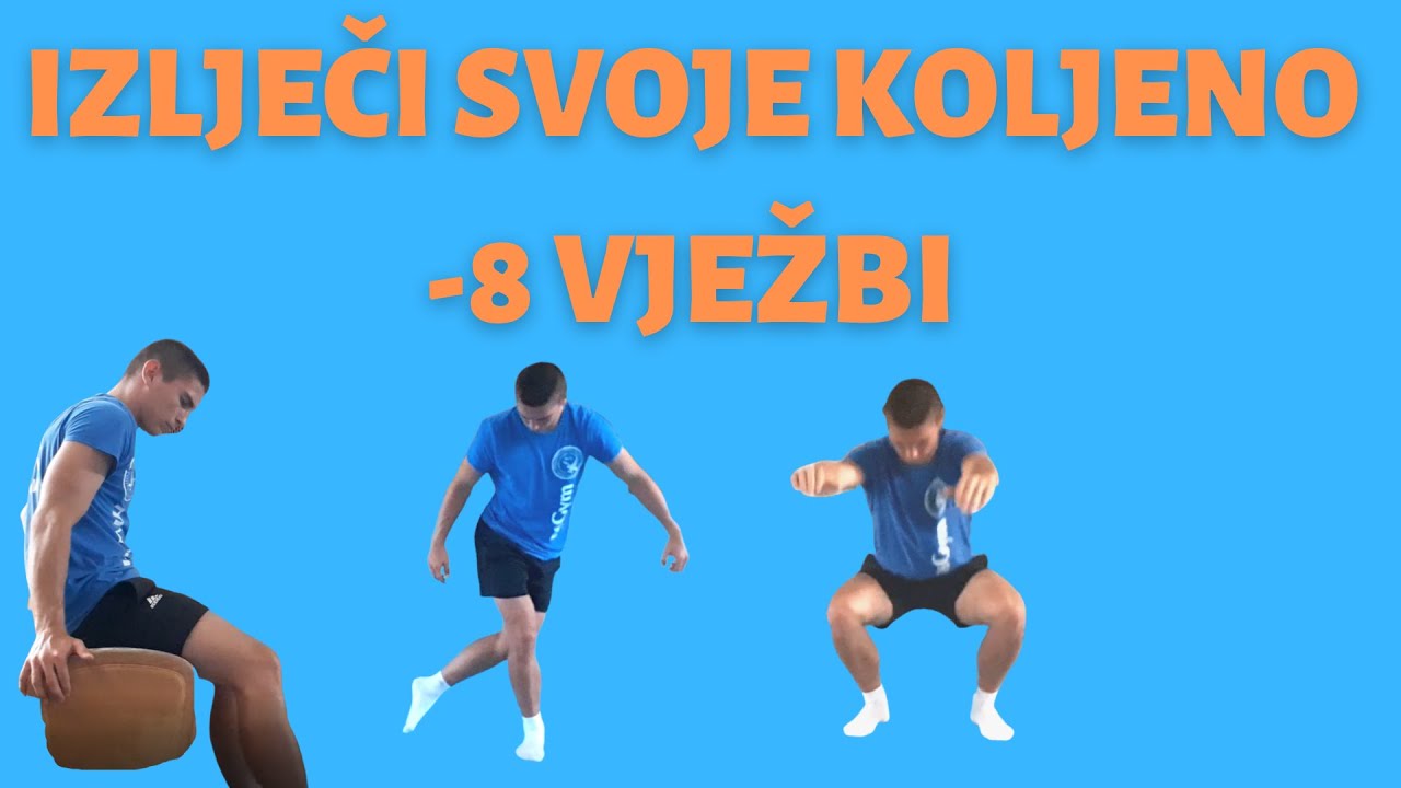 8 Vježbi za oporavak od ozljede koljena - 1. faza oporavka!