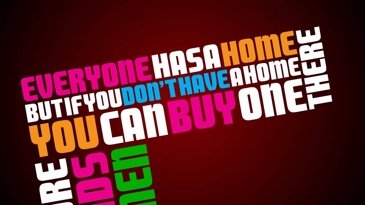 Ikea by Jonathan Coulton (Kinetic Typography)
