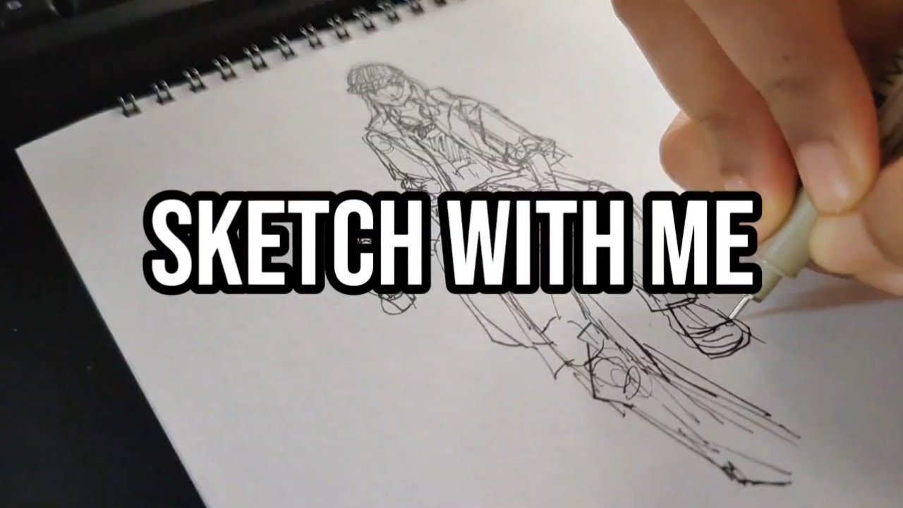 Sketch With Me | No Pressure, Just Draw