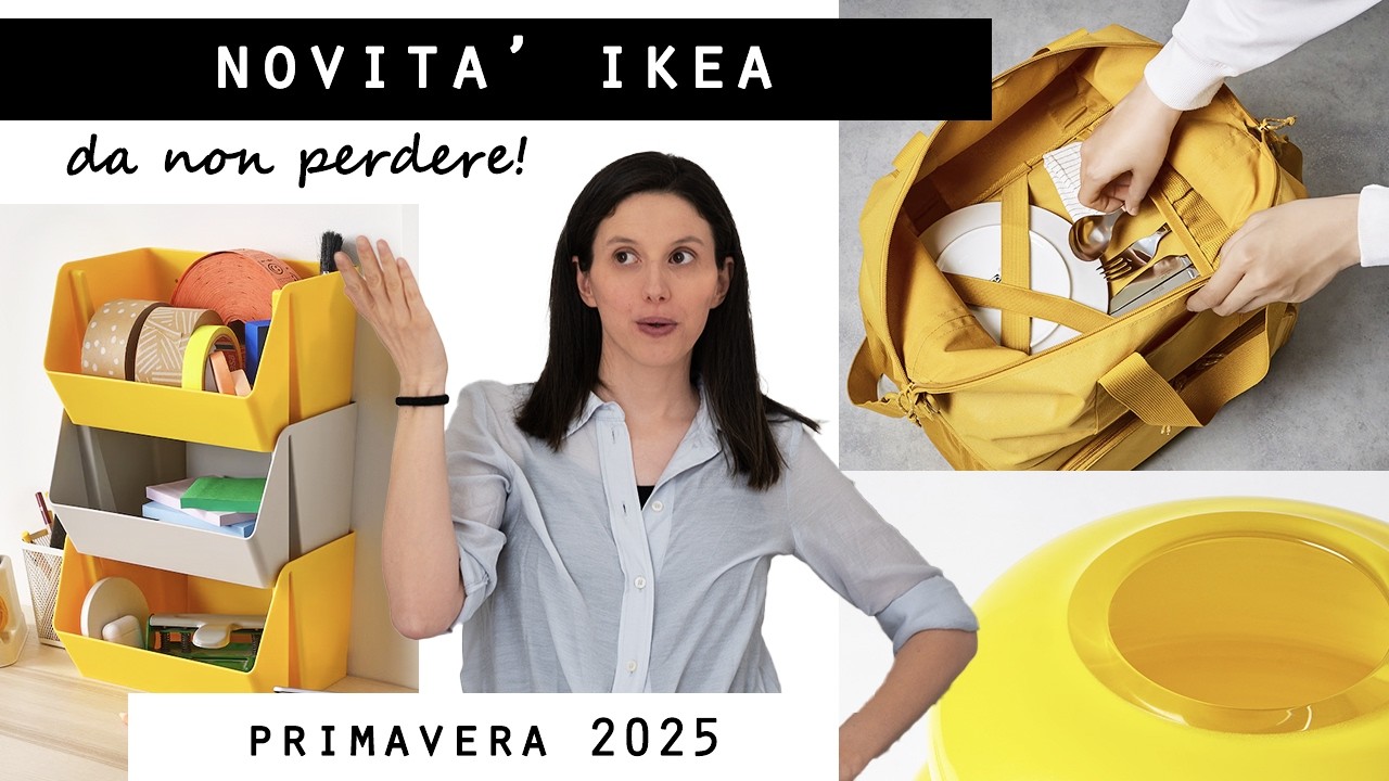 15 NOVITA' IKEA da NON PERDERE! Soluzioni BELLE E GENIALI primavera 2025