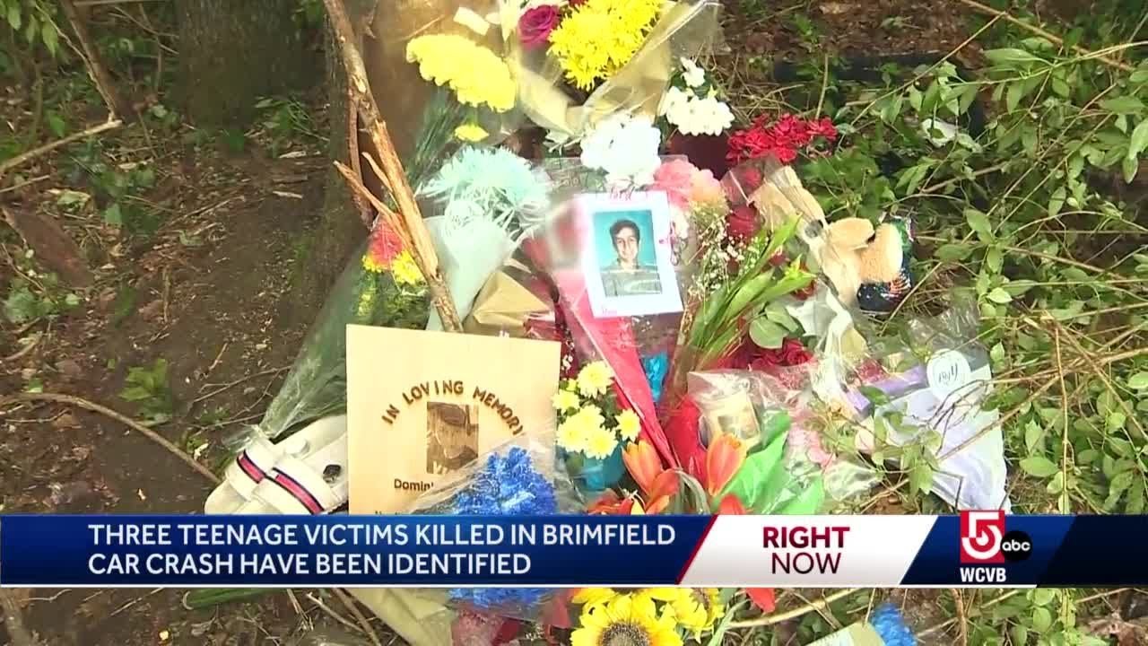 Officials ID three teens killed in Brimfield crash