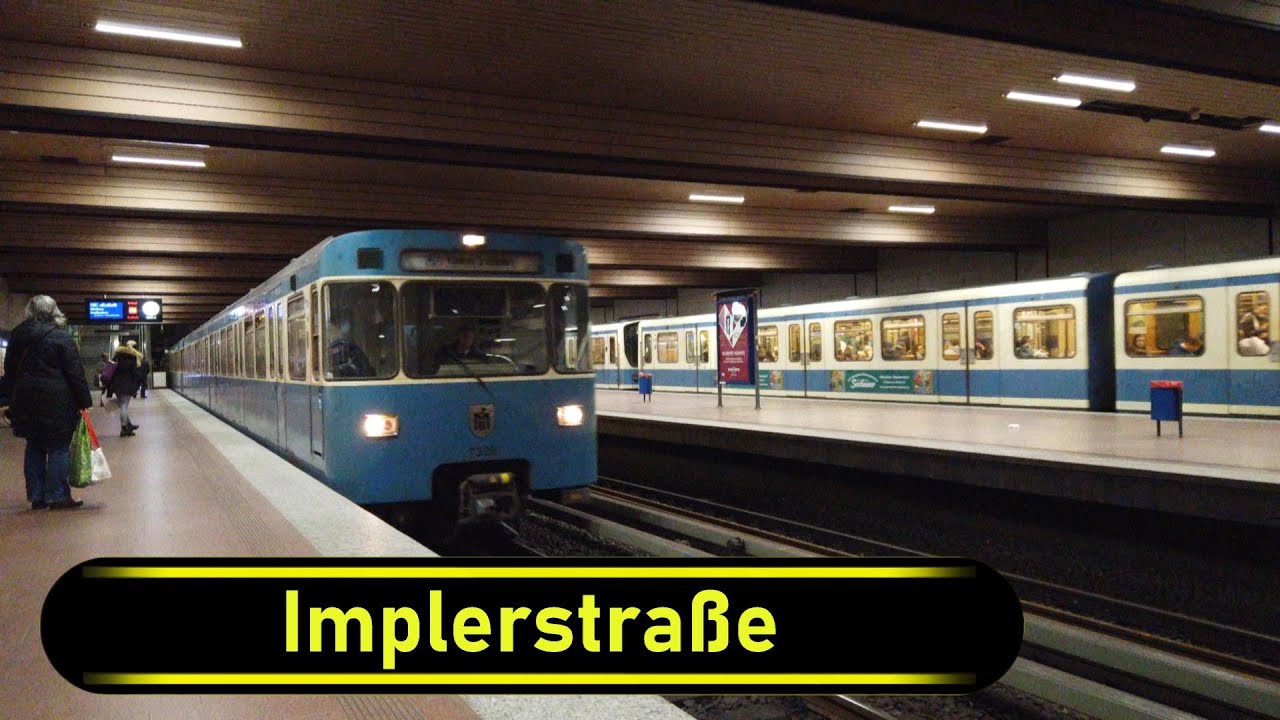 U-Bahn Station Implerstraße - Munich 🇩🇪 - Walkthrough 🚶