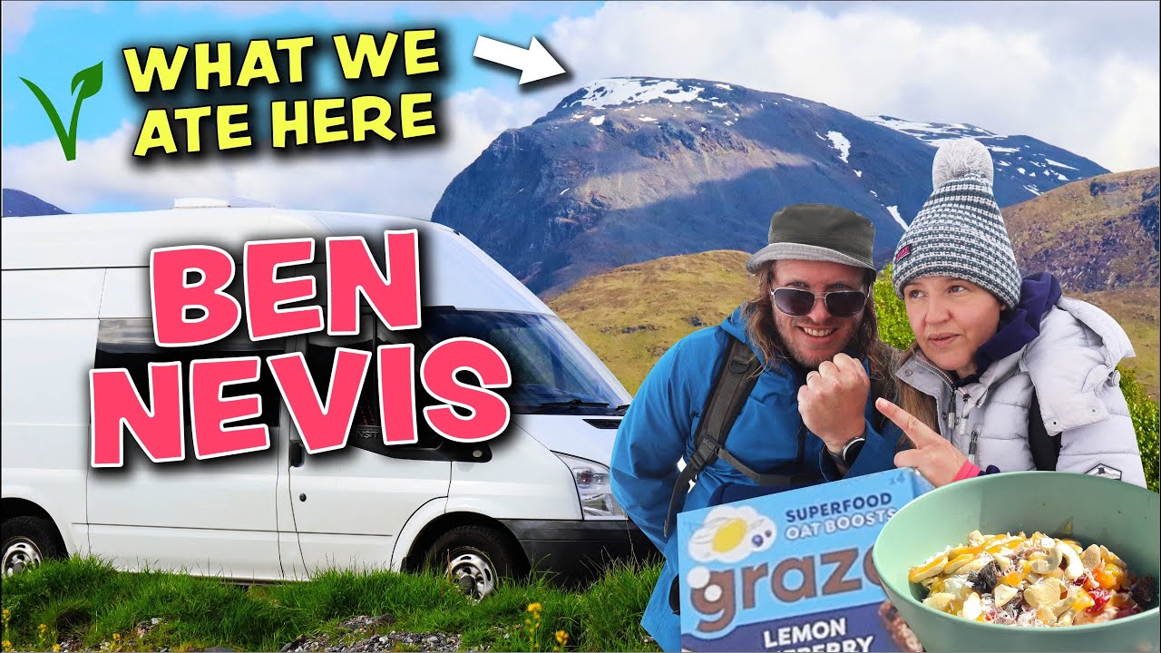 What We Ate In A Day - Climbing Ben Nevis ( Vegan )
